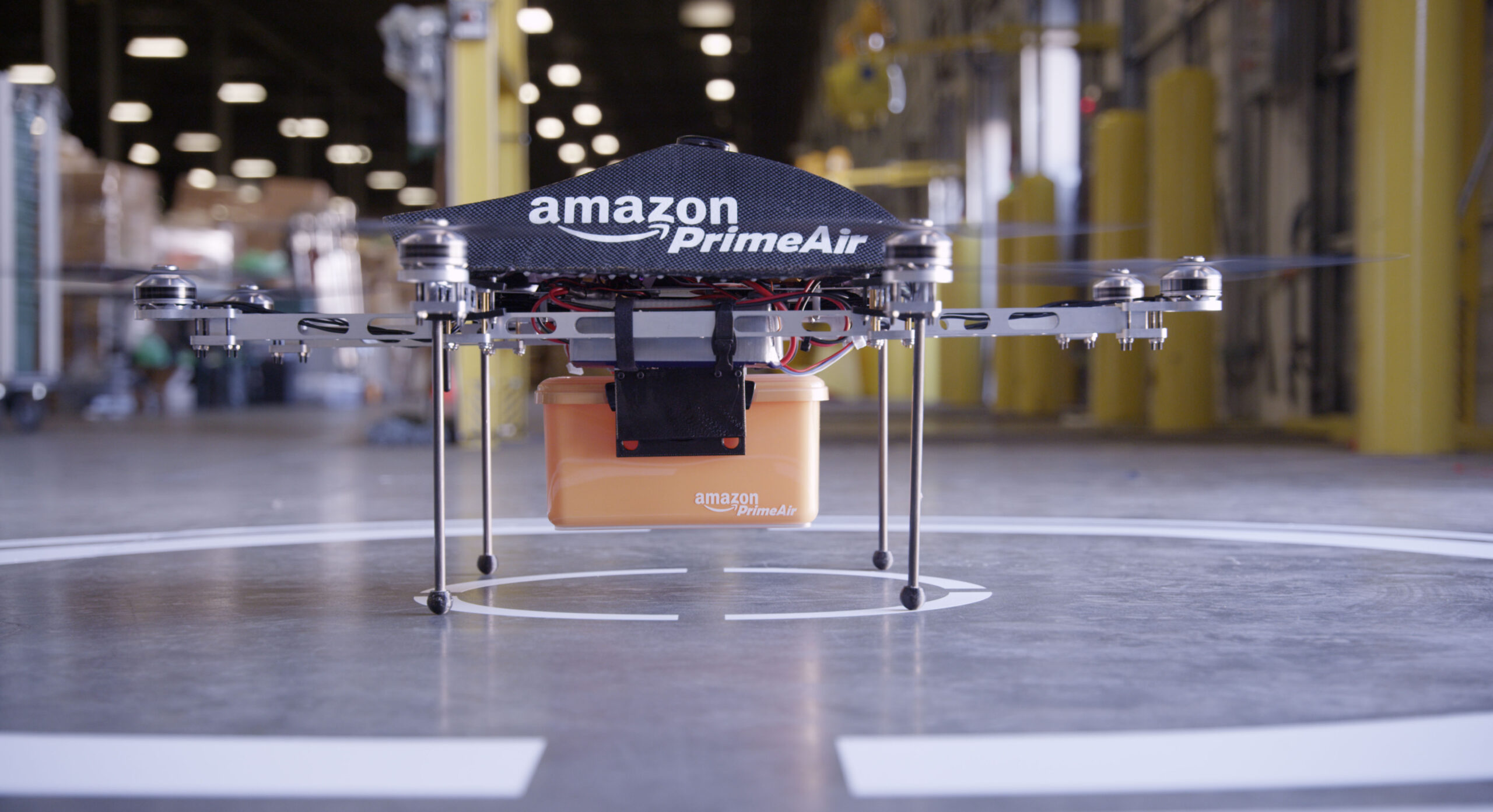 Delivery By Drones With Amazon Prime Air