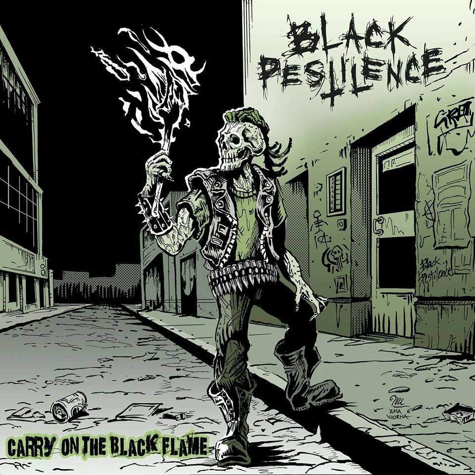 Carry On The Black Flame by Black Pestilence — A Comment